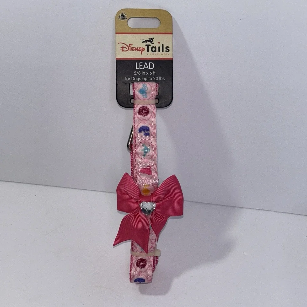 Disney Tails Princess Dog Lead Pet Collection Dogs up to 20lbs Lead Leash NWT